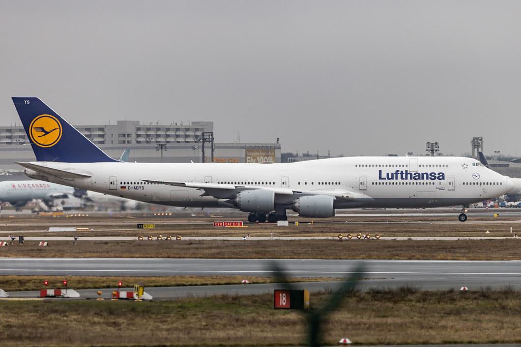 Frankfurt Airport: Lufthansa (LH / DLH) |  Boeing 747-830 B748 | D-ABYS | MSN 37843