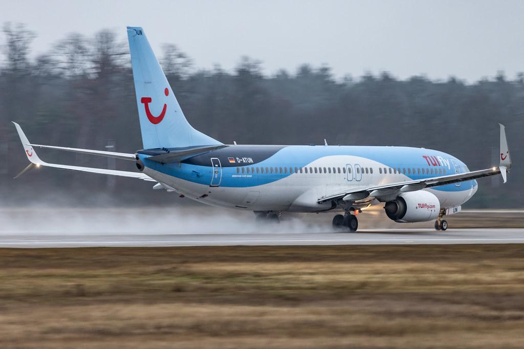 Frankfurt Airport: TUI (X3 / TUI) | Operator: TUI fly |  Boeing 737-8K5 B738 | D-ATUN | MSN 41660