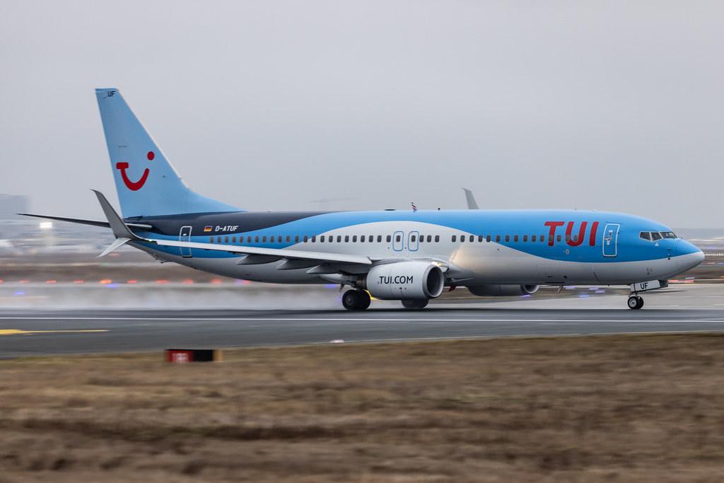 Frankfurt Airport: TUI (X3 / TUI) | Operator: TUI fly |  Boeing 737-8K5 B738 | D-ATUF | MSN 34687