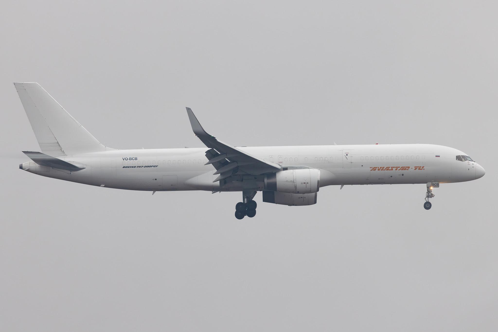 Frankfurt Airport: Aviastar-TU (4B / TUP) |  Boeing 757-223(PCF) B752 | VQ-BCB | MSN 27056