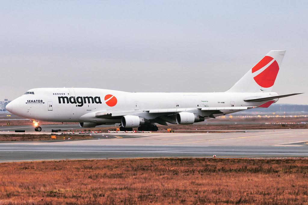 Frankfurt Airport: Magma Aviation (CC / ABD) | Operator: Air Atlanta Icelandic |  Boeing 747-412(BDSF) B744 | TF-AMI | MSN 27066