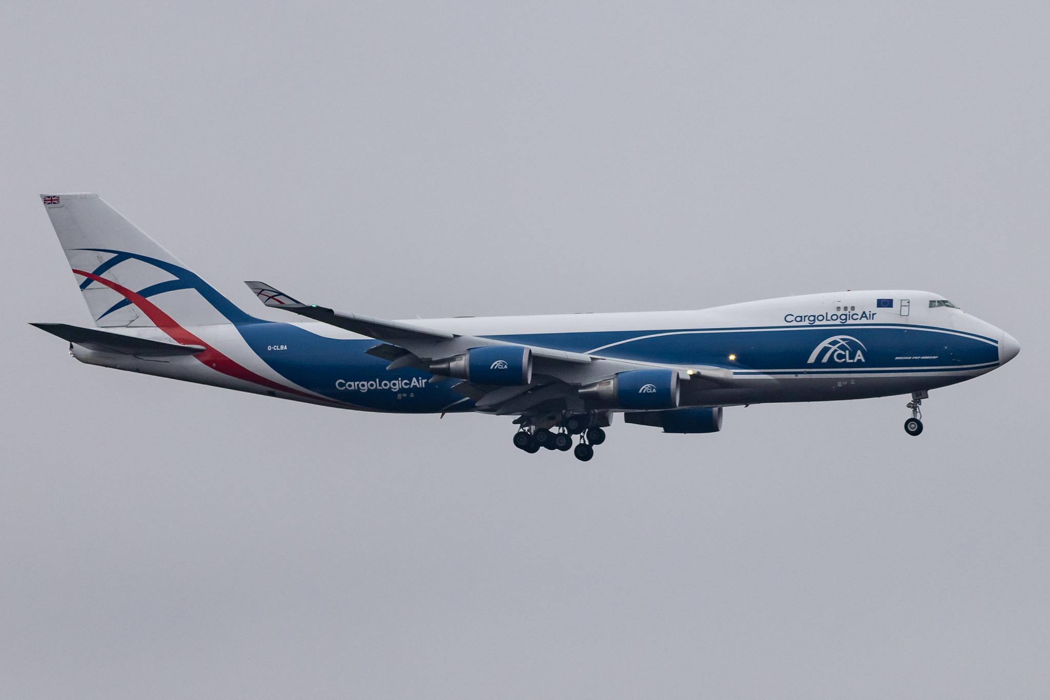 Frankfurt Airport: CargoLogicAir (P3 / CLU) |  Boeing 747-428F(ER) B744 | G-CLBA | MSN 32870