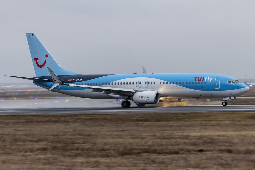 Frankfurt Airport: TUI (X3 / TUI) | Operator: TUI fly |  Boeing 737-8K5 B738 | D-ATUN | MSN 41660