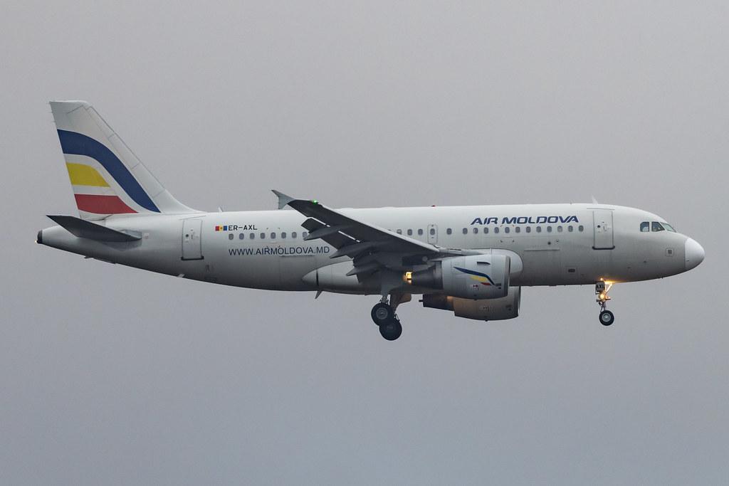 Frankfurt Airport: Air Moldova (9U / MLD) |  Airbus A319-112 A319 | ER-AXL | MSN 2849