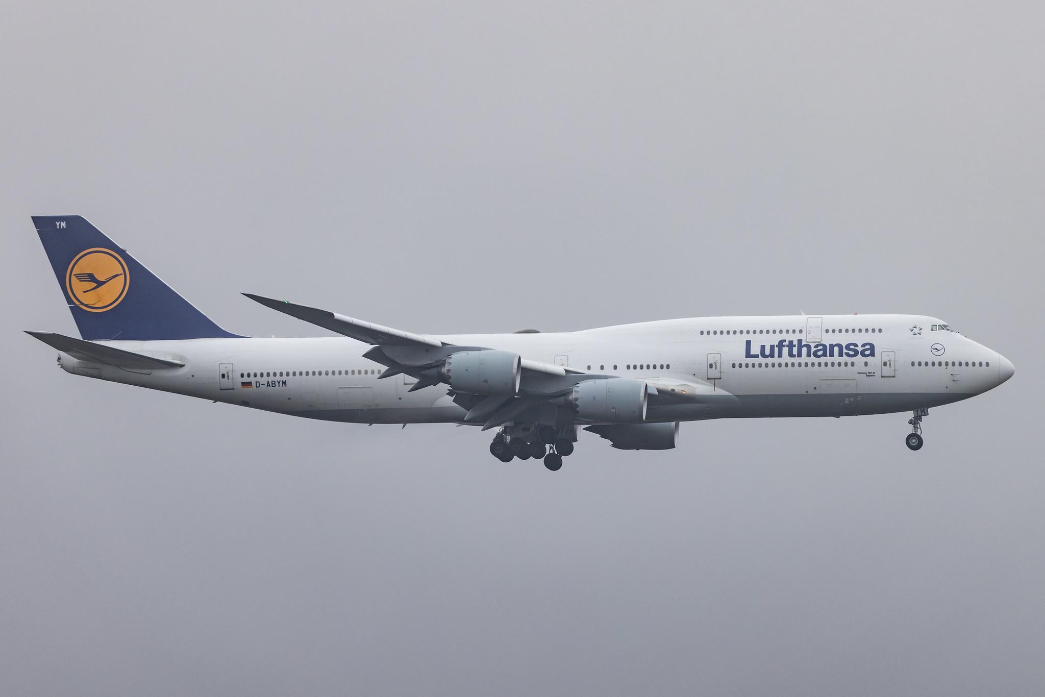 Frankfurt Airport: Lufthansa (LH / DLH) |  Boeing 747-830 B748 | D-ABYM | MSN 37837