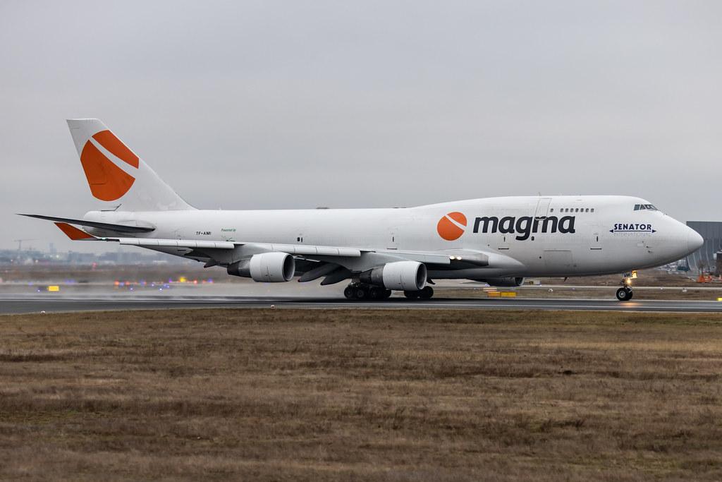 Frankfurt Airport: Magma Aviation (CC / ABD) | Operator: Air Atlanta Icelandic |  Boeing 747-412(BDSF) B744 | TF-AMI | MSN 27066