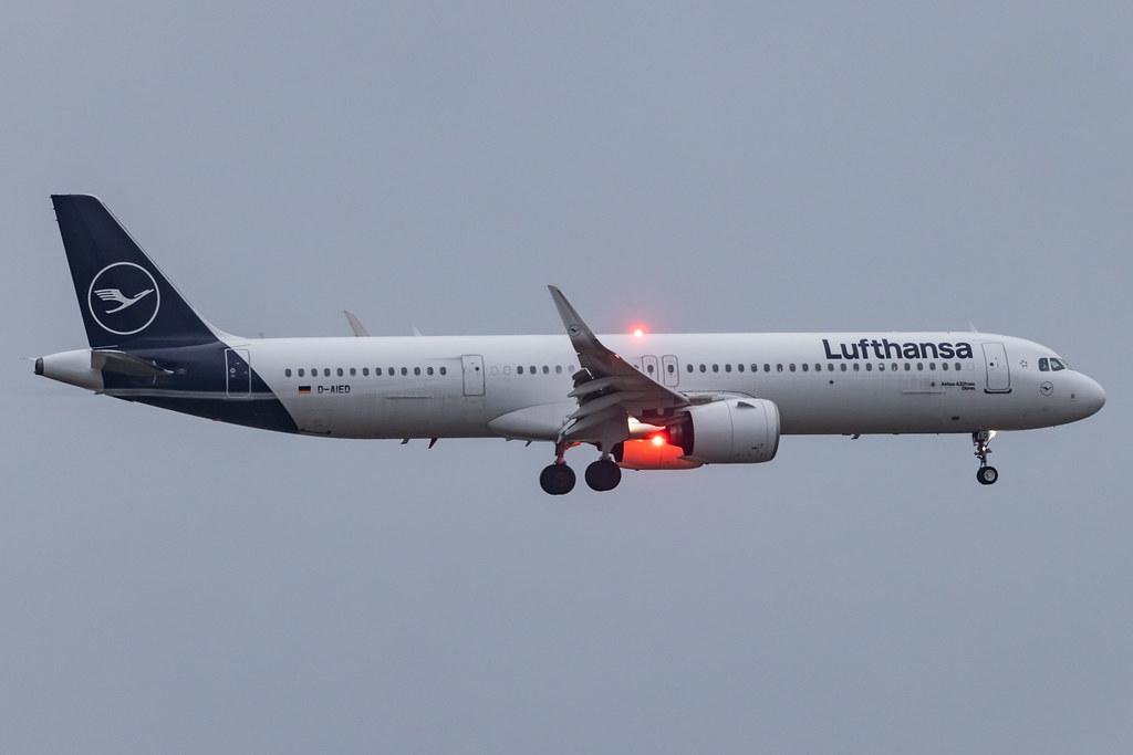 Frankfurt Airport: Lufthansa (LH / DLH) |  Airbus A321-271NX A21N | D-AIED | MSN 8958