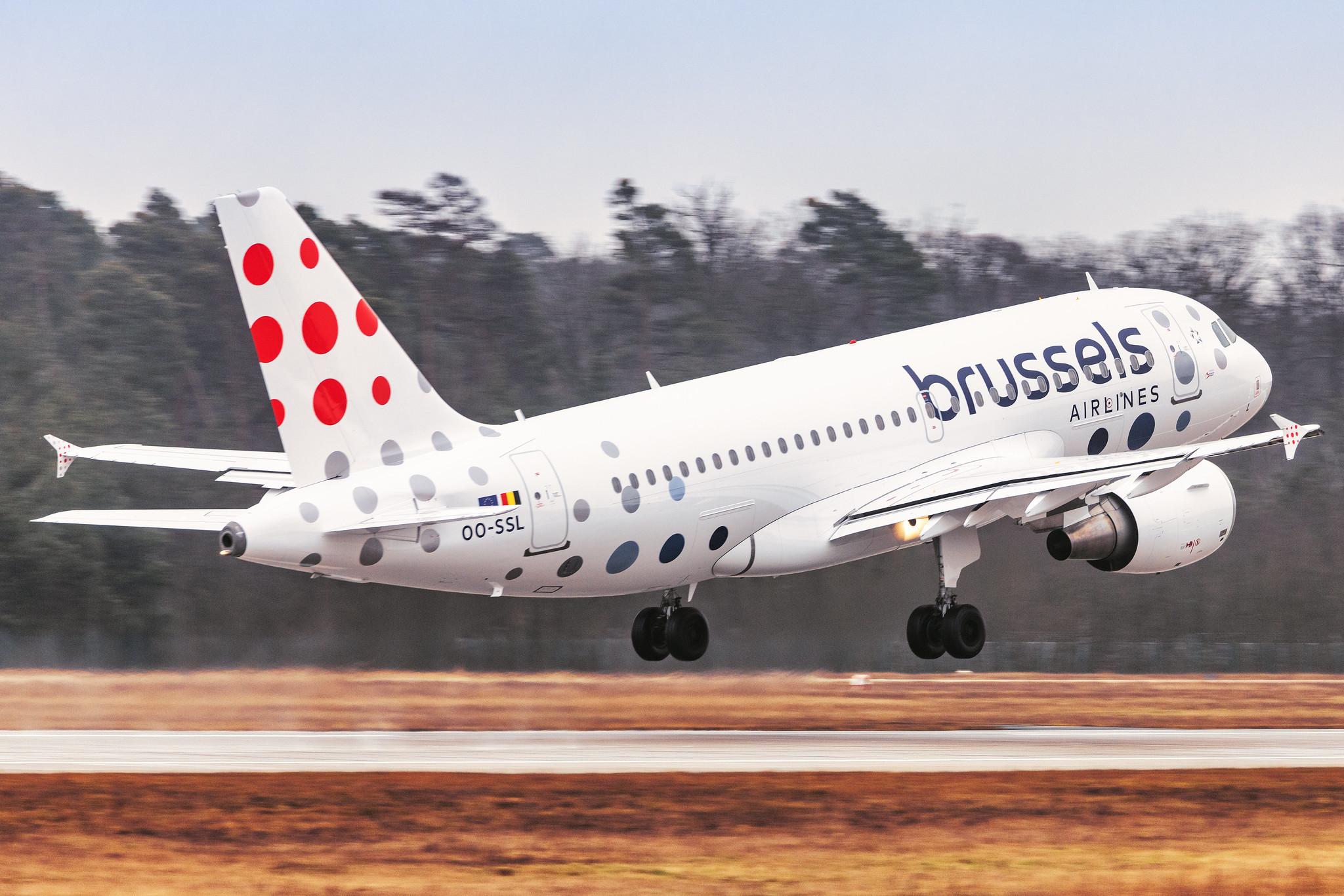 Frankfurt Airport: Brussels Airlines (SN / BEL) |  Airbus A319-111 A319 | OO-SSL | MSN 1803