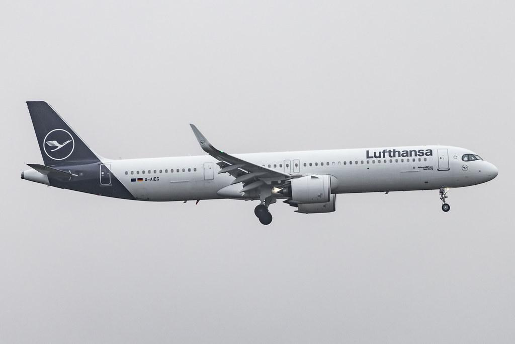 Frankfurt Airport: Lufthansa (LH / DLH) |  Airbus A321-271NX A21N | D-AIEG | MSN 10059