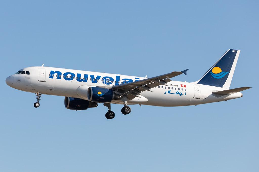 Frankfurt Airport: Nouvelair (BJ / LBT) | Operator: Nouvelair Tunisie |  Airbus A320-214 A320 | TS-INH | MSN 4623