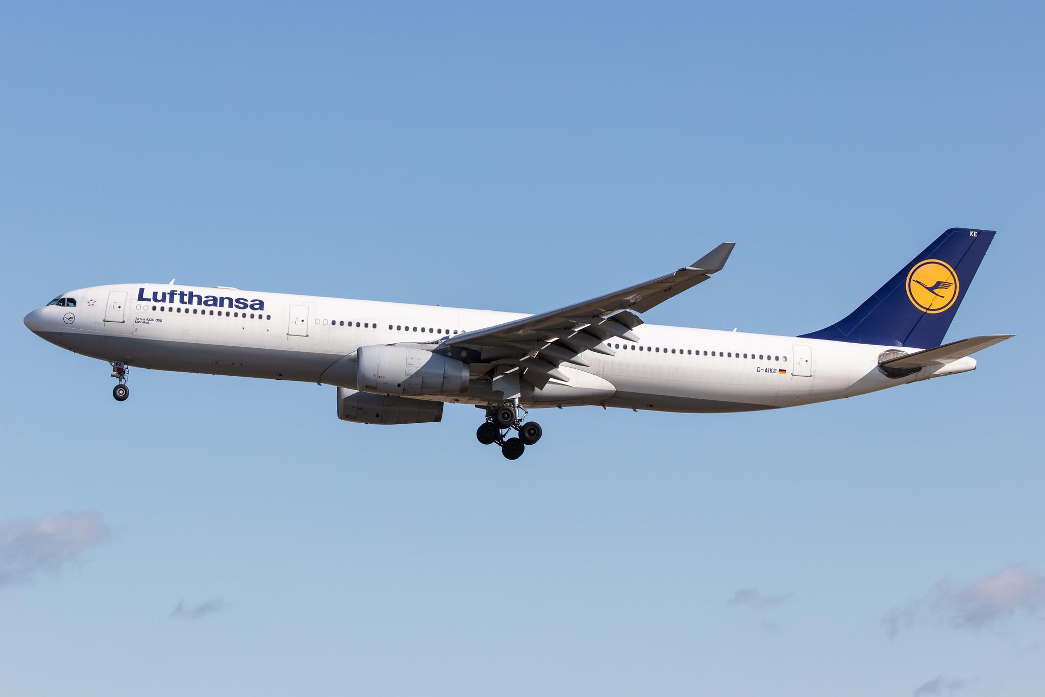 Frankfurt Airport: Lufthansa (LH / DLH) |  Airbus A330-343 A333 | D-AIKE | MSN 0636