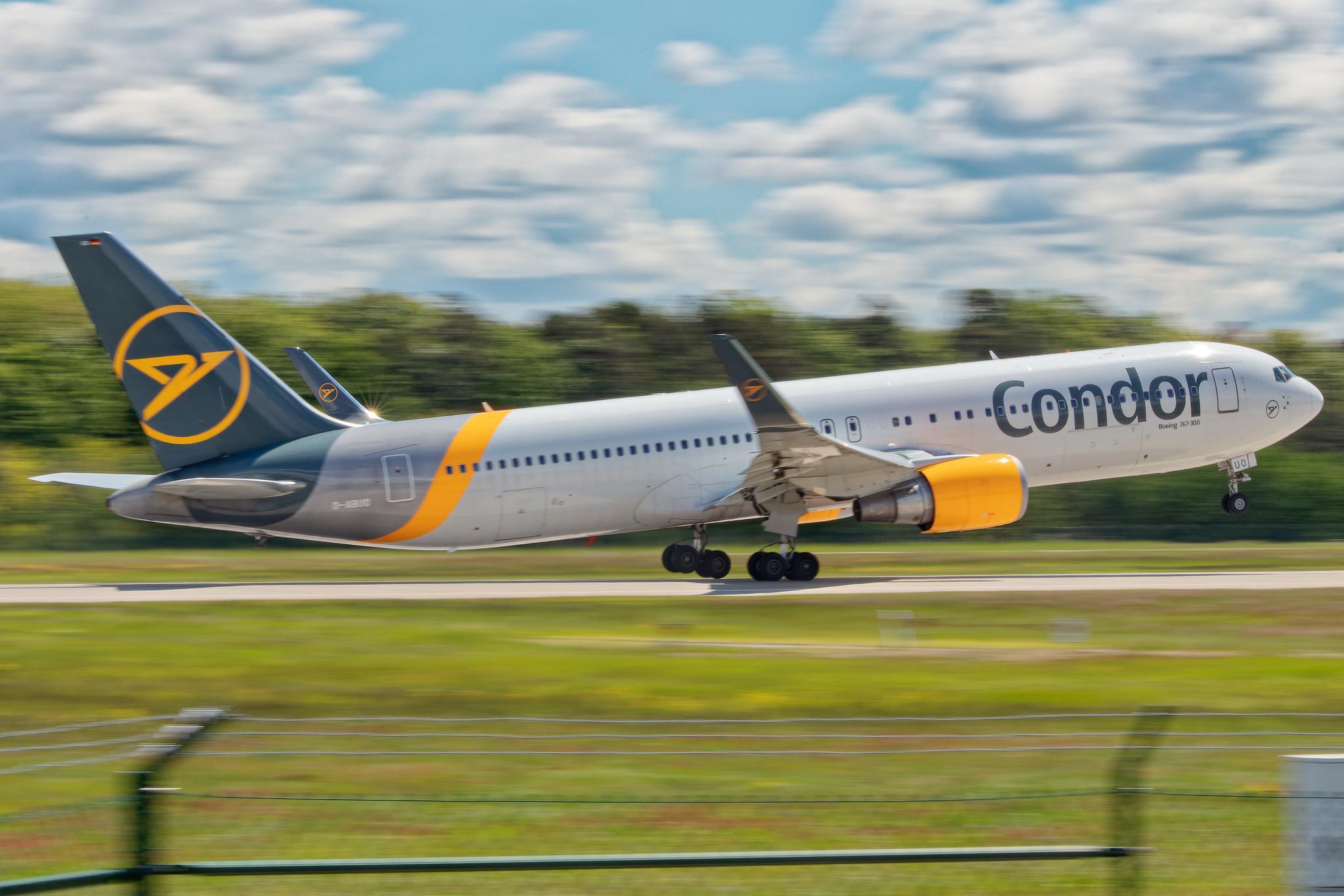 Frankfurt Airport: Condor (DE / CFG) |  Boeing 767-3Q8(ER) B763 | D-ABUO | MSN 29387