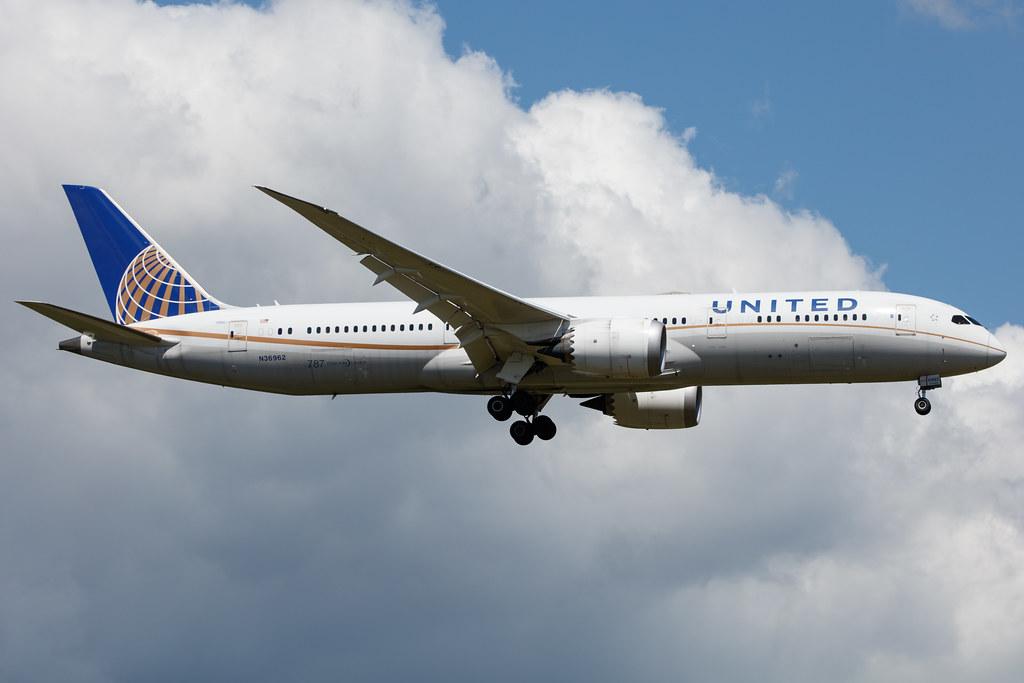 Frankfurt Airport: United Airlines (UA / UAL) |  Boeing 787-9 Dreamliner B789 | N36962 | MSN 35880