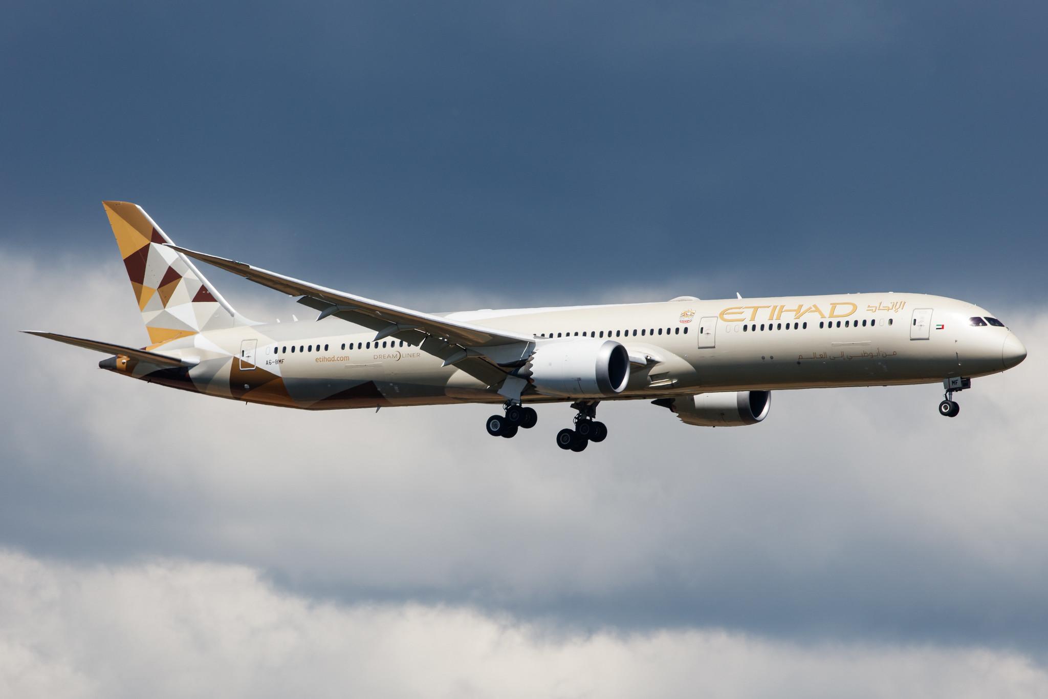 Frankfurt Airport: Etihad Airways (EY / ETD) |  Boeing 787-10 Dreamliner B78X | A6-BMF | MSN 60761