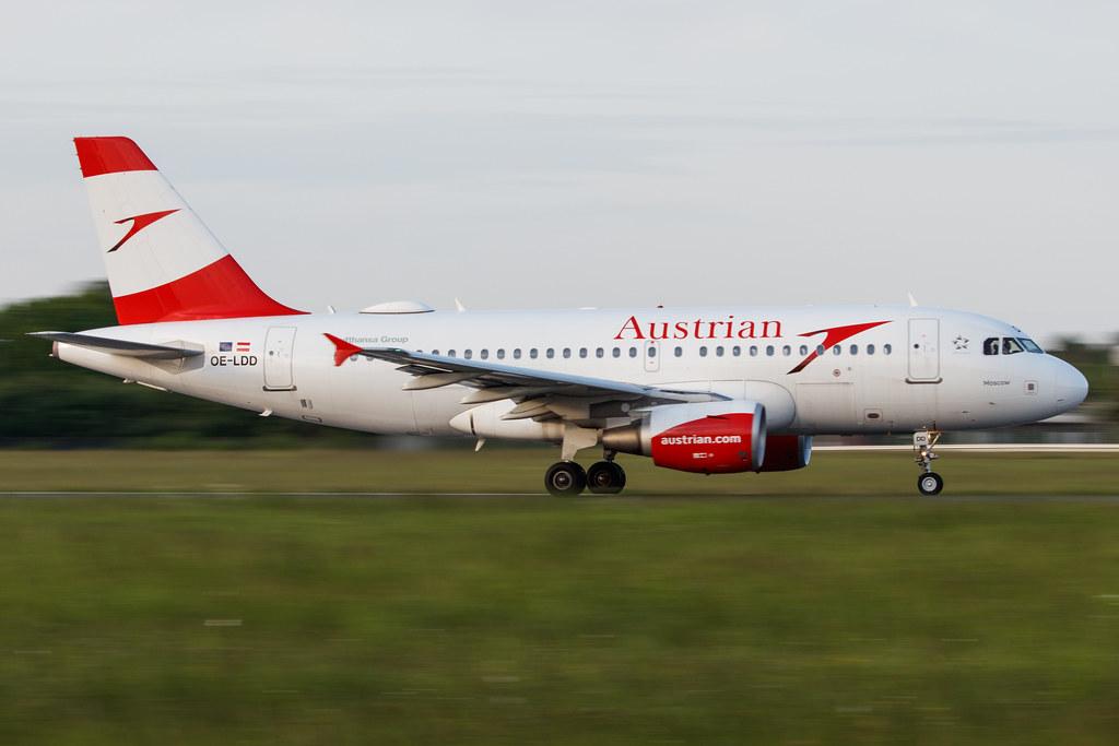 Hamburg Airport: Austrian Airlines (OS / AUA) |  Airbus A319-112 A319 | OE-LDD | MSN 2416
