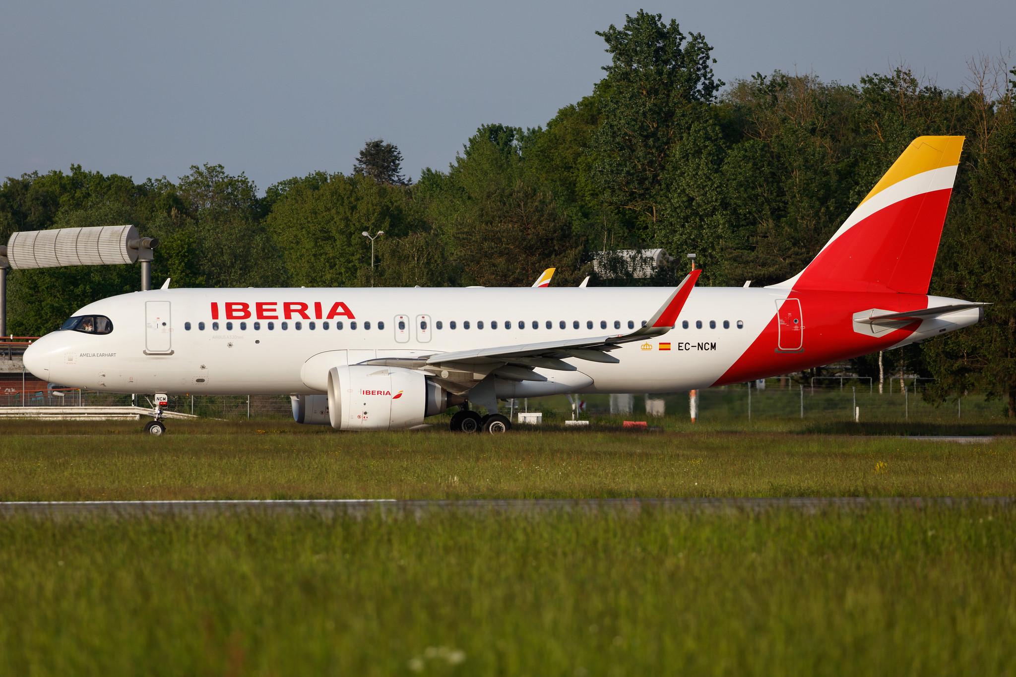 Hamburg Airport: Iberia (IB / IBE) |  Airbus A320-251N A20N | EC-NCM | MSN 8781