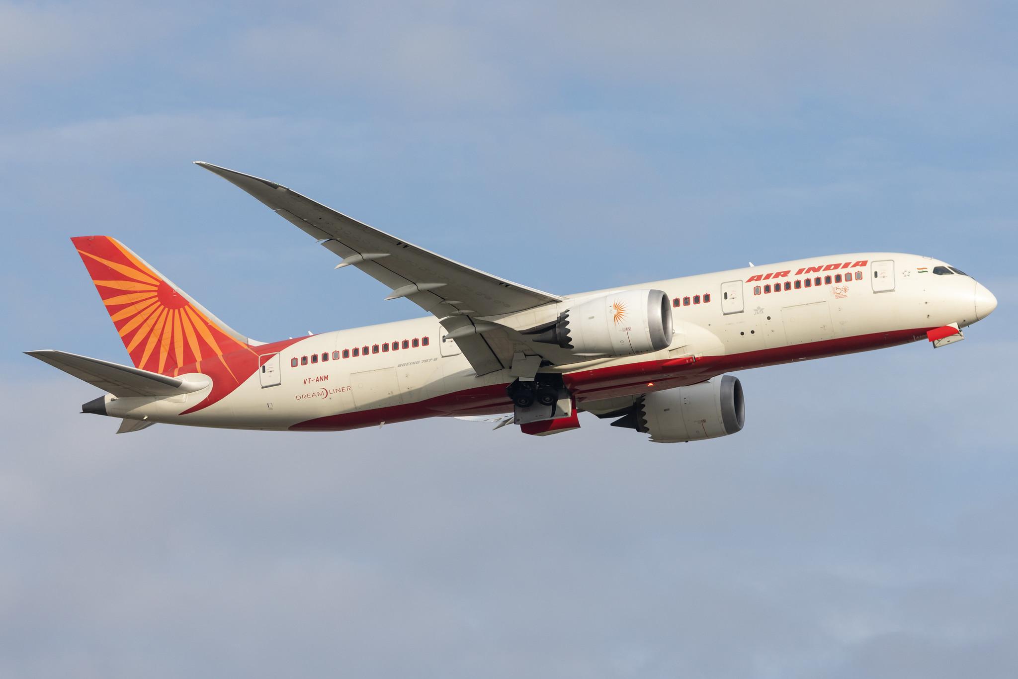 London Heathrow: Air India (AI / AIC) |  Boeing 787-8 Dreamliner B788 | VT-ANM | MSN 36284