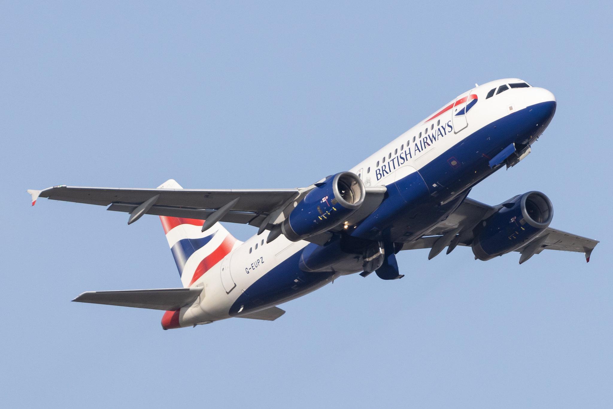 London Heathrow: British Airways (BA / BAW) |  Airbus A319-131 A319 | G-EUPZ | MSN 1510