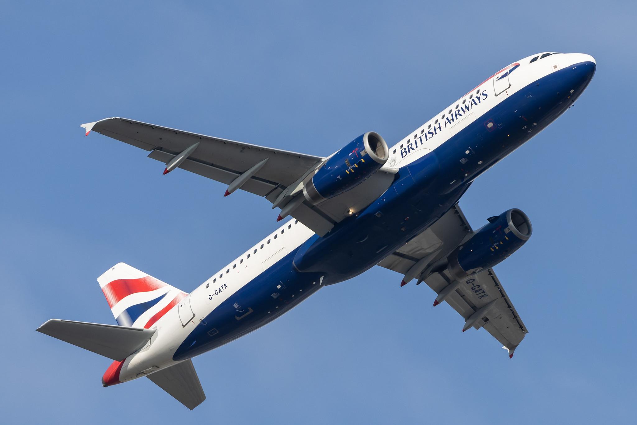 London Heathrow: British Airways (BA / BAW) |  Airbus A320-232 A320 | G-GATK | MSN 1902