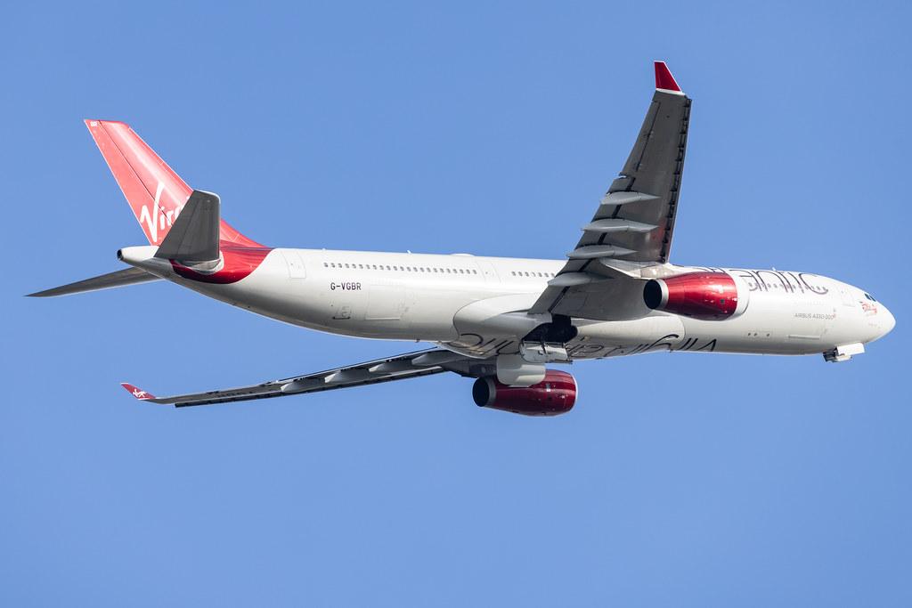 London Heathrow: Virgin Atlantic (VS / VIR) |  Airbus A330-343 A333 | G-VGBR | MSN 1329