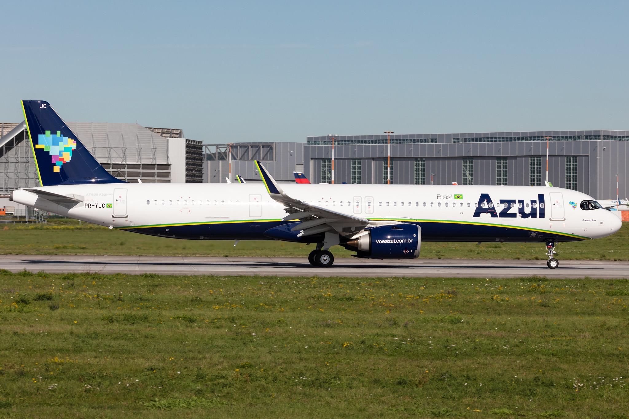 Hamburg Finkenwerder: Azul Linhas Aereas (AD / AZU) |  Airbus A321-251NX A21N | PR-YJC | MSN 09366