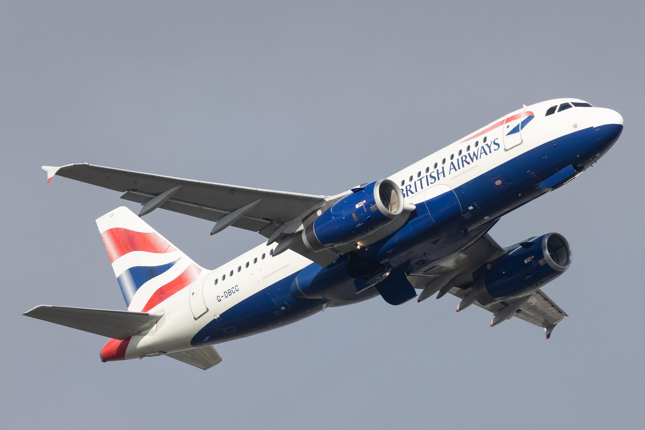 London Heathrow: British Airways (BA / BAW) |  Airbus A319-131 A319 | G-DBCC | MSN 2194