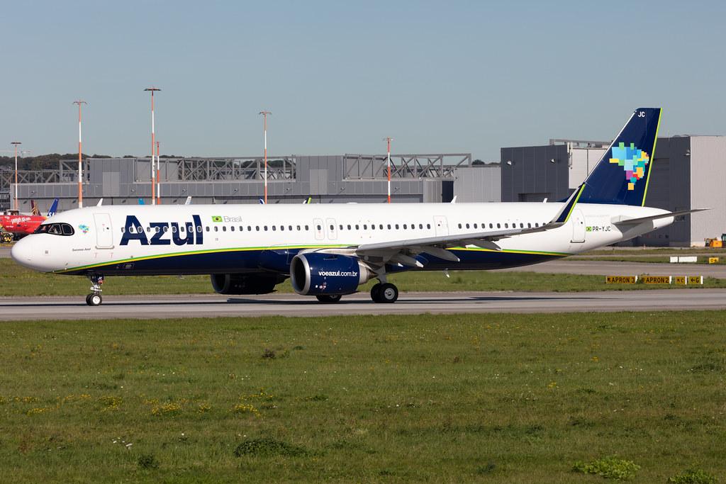 Hamburg Finkenwerder: Azul Linhas Aereas (AD / AZU) |  Airbus A321-251NX A21N | PR-YJC | MSN 09366