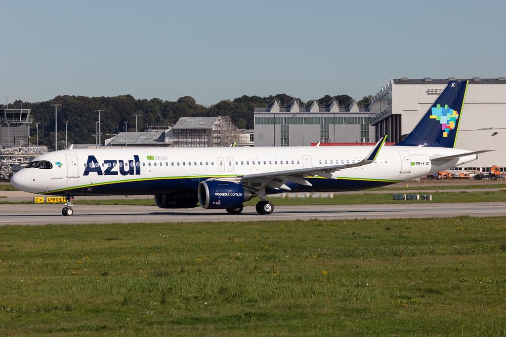 Hamburg Finkenwerder: Azul Linhas Aereas (AD / AZU) |  Airbus A321-251NX A21N | PR-YJC | MSN 09366