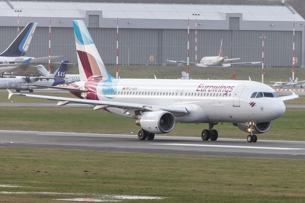 Hamburg Airport: Eurowings (EW / EWG) |  Airbus A320-214 A320 | D-ABHF | MSN 2749
