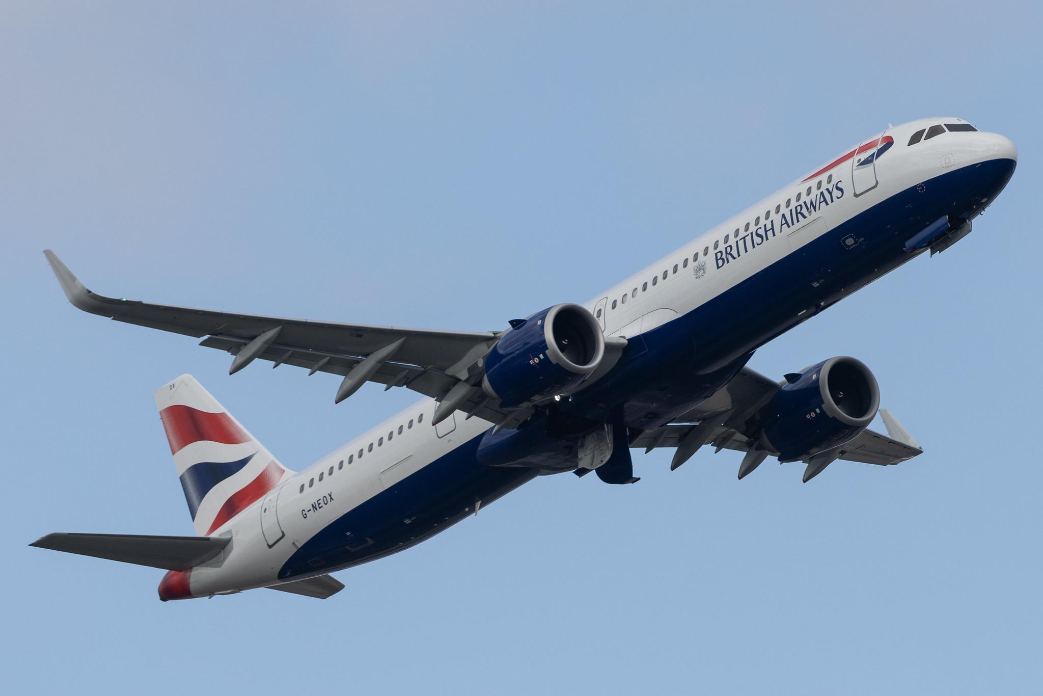 London Heathrow: British Airways (BA / BAW) |  Airbus A321-251NX A21N | G-NEOX | MSN 9162