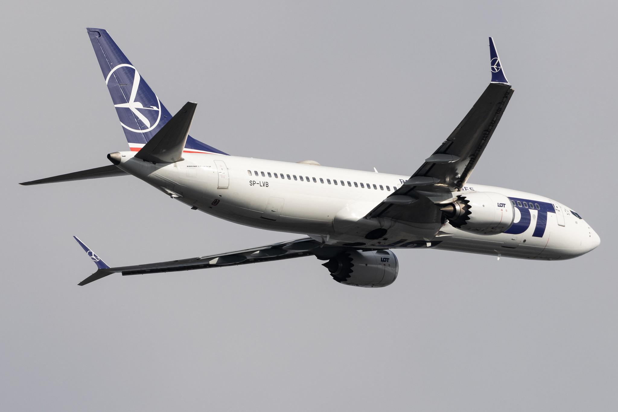 London Heathrow: LOT (LO / LOT) |  Boeing 737 MAX 8 B38M | SP-LVB | MSN 64068