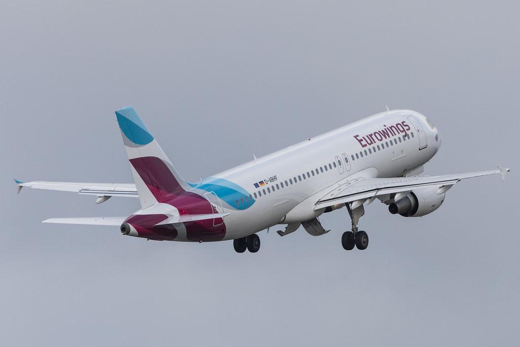 Hamburg Airport: Eurowings (EW / EWG) |  Airbus A320-214 A320 | D-ABHF | MSN 2749