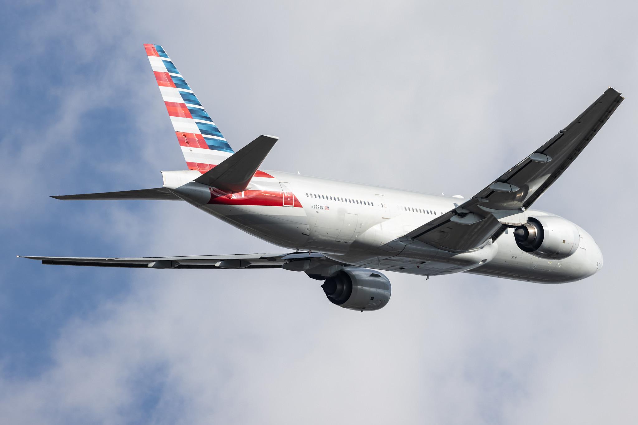 London Heathrow: American Airlines (AA / AAL) |  Boeing 777-223(ER) B772 | N778AN | MSN 29587