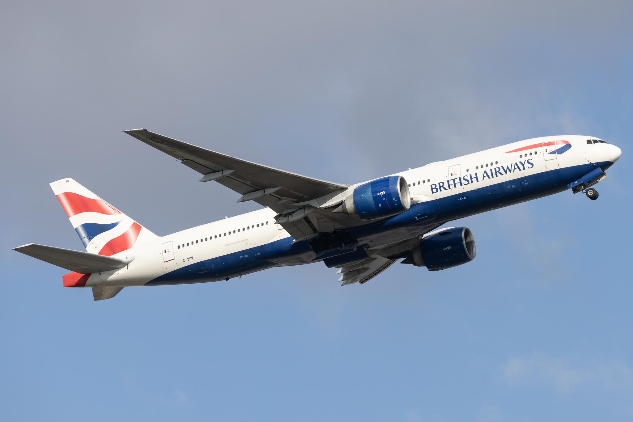 London Heathrow: British Airways (BA / BAW) |  Boeing 777-236(ER) B772 | G-VIIK | MSN 28840