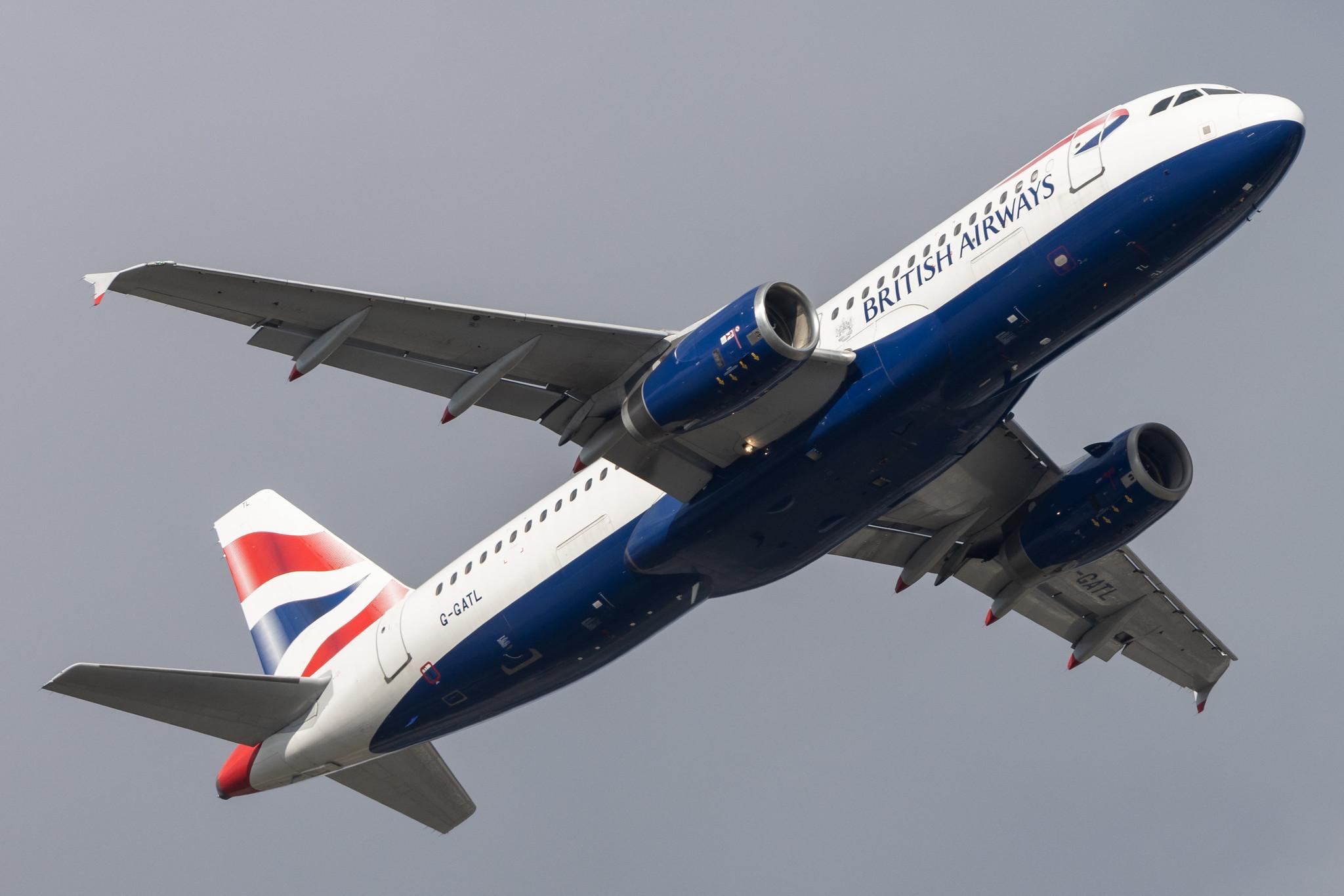 London Heathrow: British Airways (BA / BAW) |  Airbus A320-232 A320 | G-GATL | MSN 1834