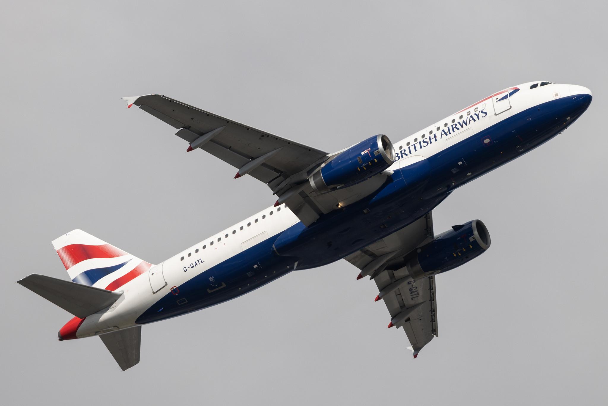 London Heathrow: British Airways (BA / BAW) |  Airbus A320-232 A320 | G-GATL | MSN 1834