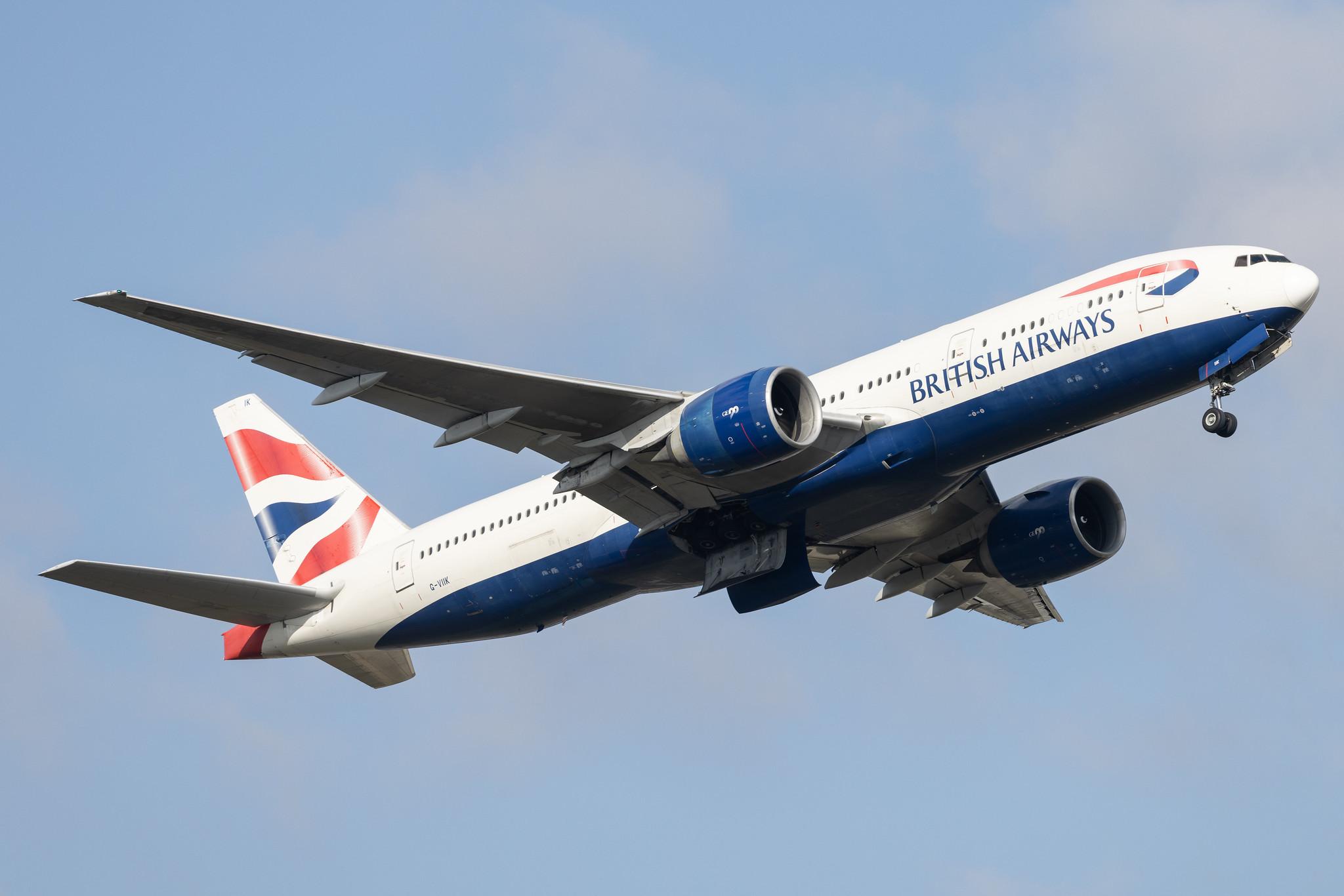 London Heathrow: British Airways (BA / BAW) |  Boeing 777-236(ER) B772 | G-VIIK | MSN 28840