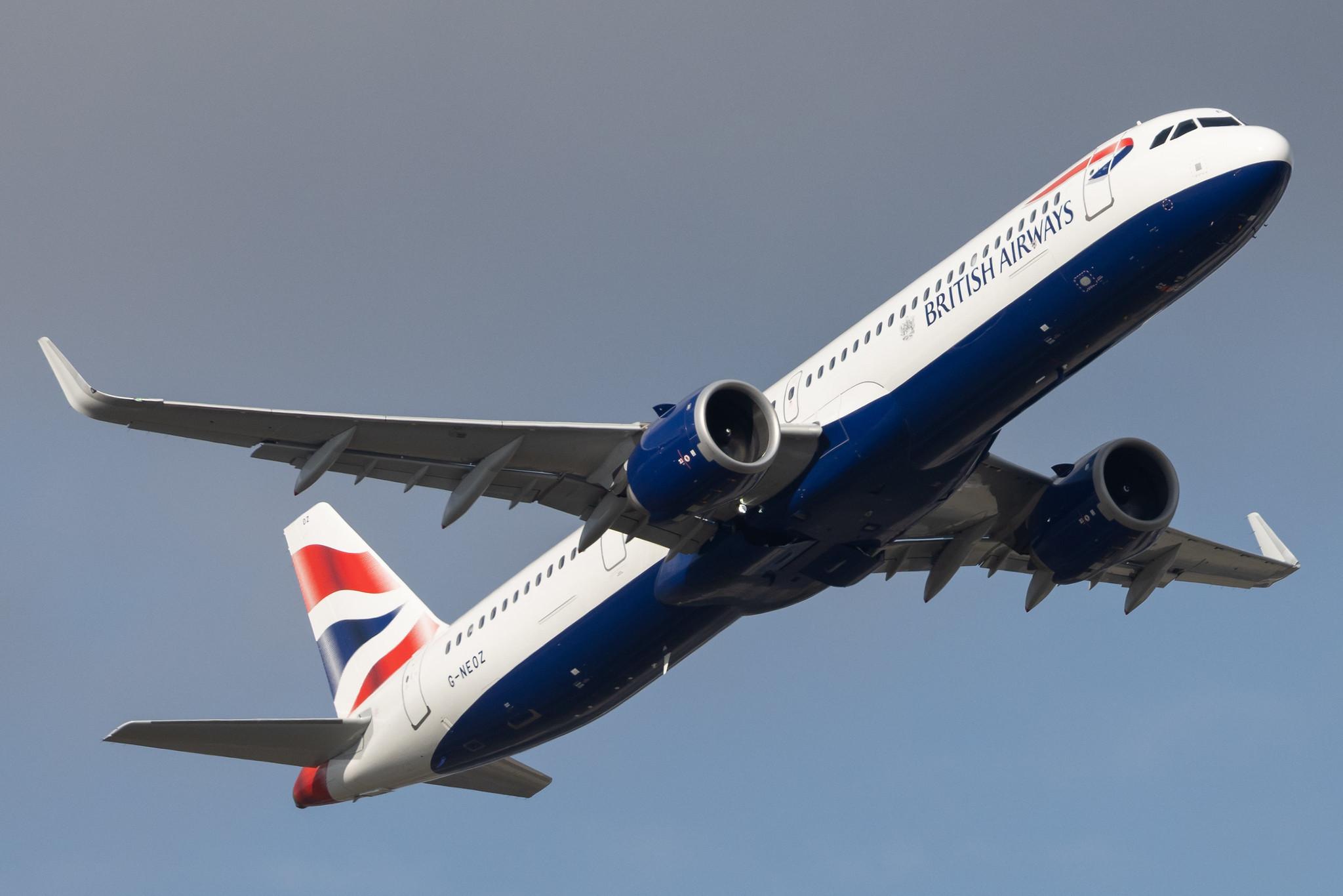 London Heathrow: British Airways (BA / BAW) |  Airbus A321-251NX A21N | G-NEOZ | MSN 9123