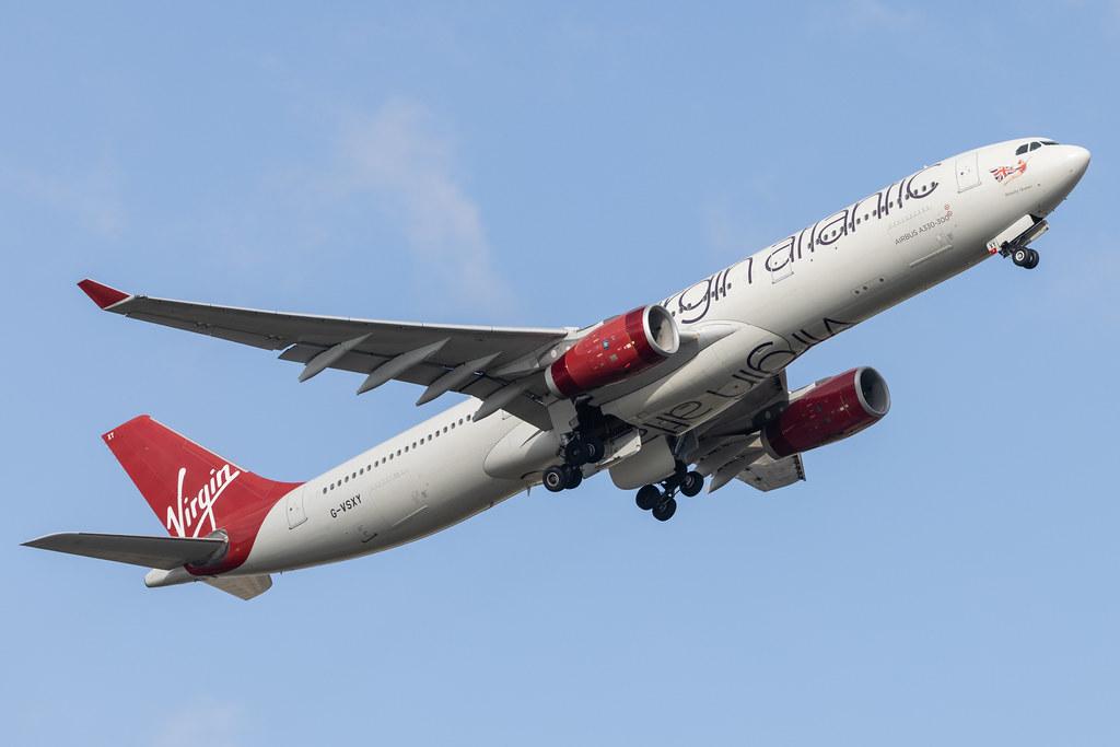 London Heathrow: Virgin Atlantic (VS / VIR) |  Airbus A330-343 A333 | G-VSXY | MSN 1195