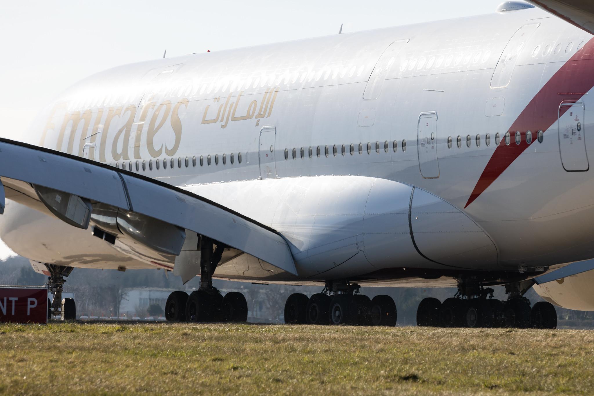 Hamburg Airport: Emirates (EK / UAE) |  Airbus A380-861 A388 | A6-EOD | MSN 168