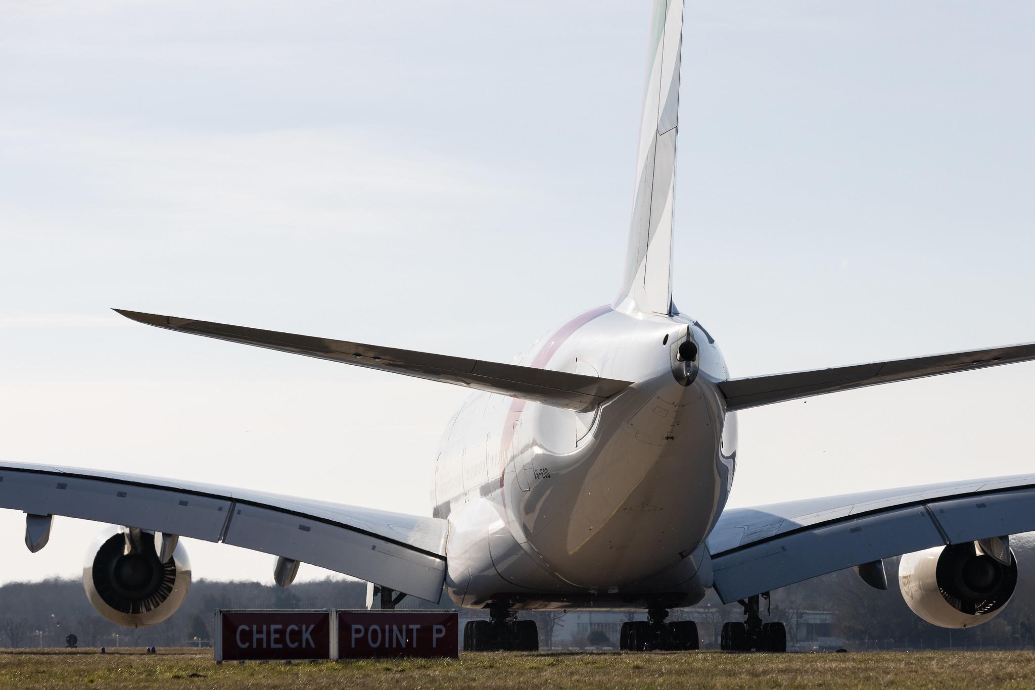 Hamburg Airport: Emirates (EK / UAE) |  Airbus A380-861 A388 | A6-EOD | MSN 168