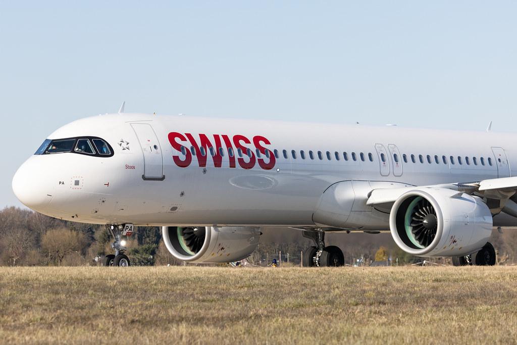 Hamburg Airport: Swiss (LX / SWR) |  Airbus A321-271NX A21N | HB-JPA | MSN 09417