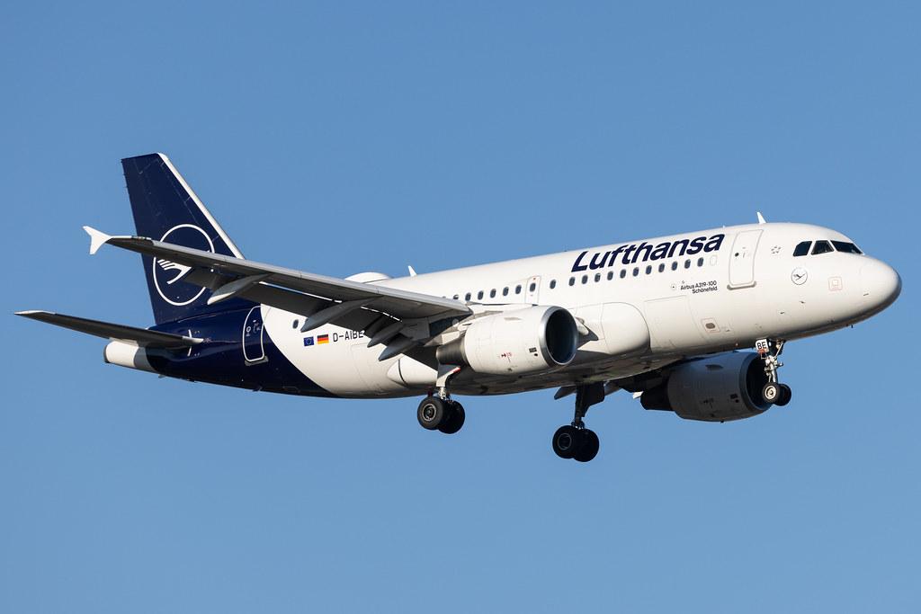 Hamburg Airport: Lufthansa (LH / DLH) |  Airbus A319-112 A319 | D-AIBE | MSN 4511