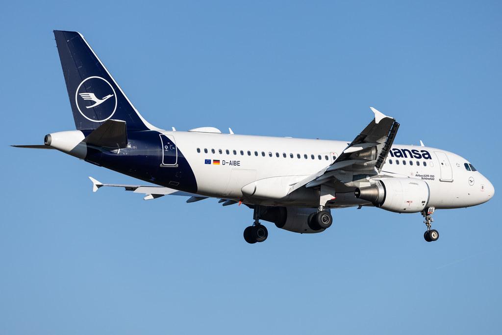 Hamburg Airport: Lufthansa (LH / DLH) |  Airbus A319-112 A319 | D-AIBE | MSN 4511