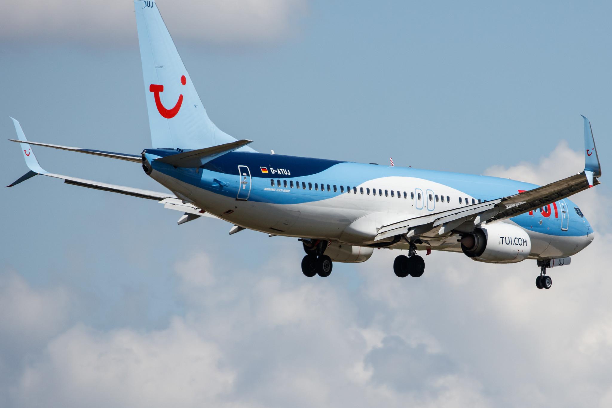 Frankfurt Airport: TUI (X3 / TUI) | Operator: TUI fly |  Boeing 737-8K5 B738 | D-ATUJ | MSN 32904