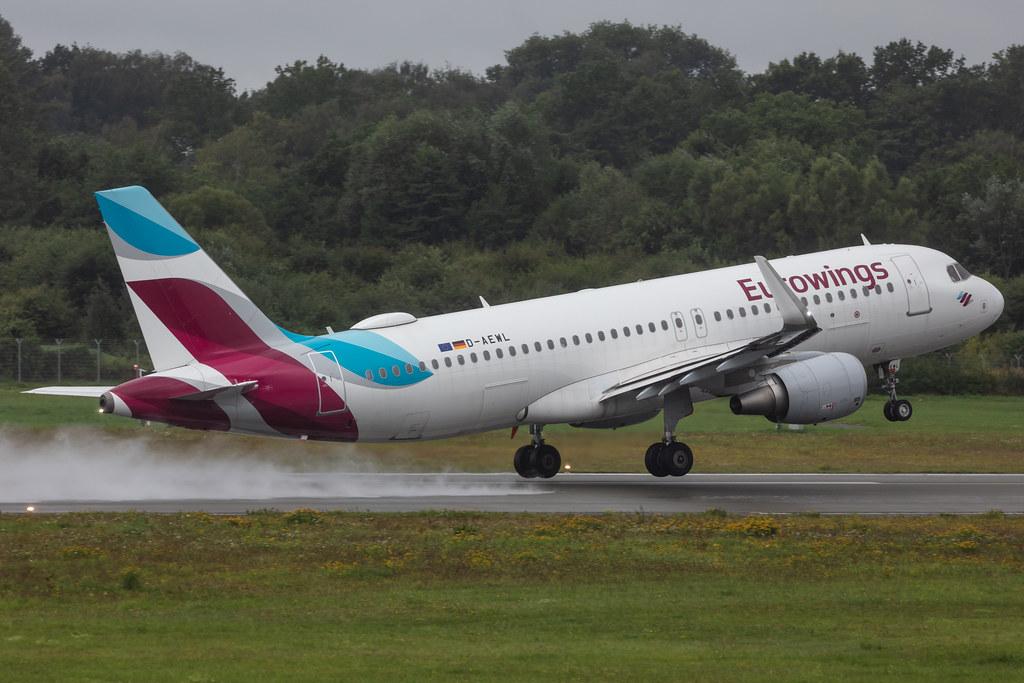 Hamburg Airport: Eurowings (EW / EWG) |  Airbus A320-214 A320 | D-AEWL | MSN 7263