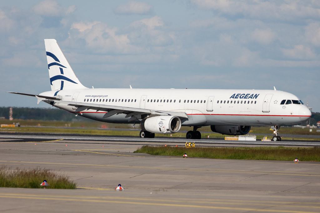 Frankfurt Airport: Aegean Airlines (A3 / AEE) |  Airbus A321-232 A321 | SX-DGP | MSN 3302