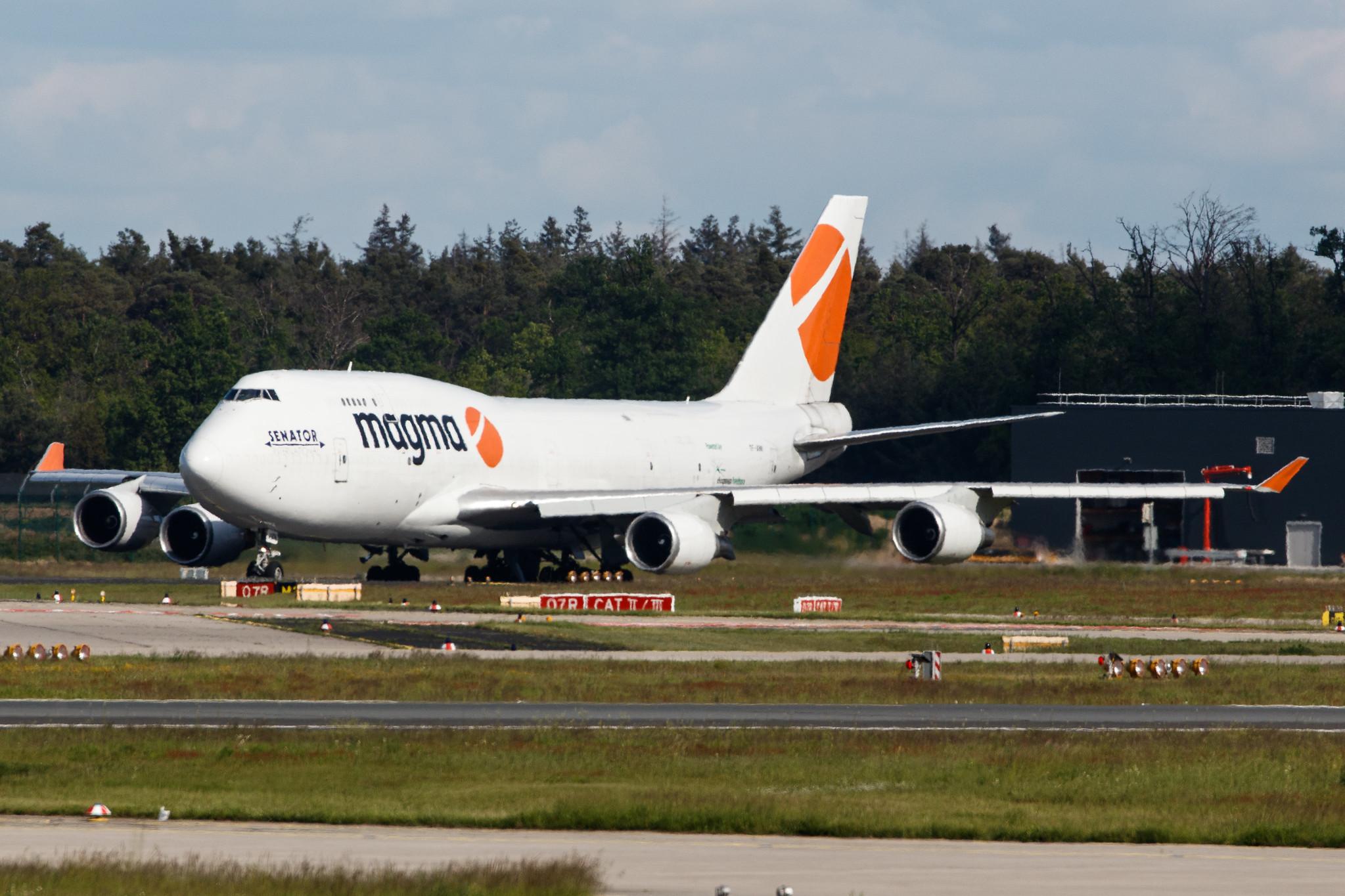 Frankfurt Airport: Magma Aviation (CC / ABD) | Operator: Air Atlanta Icelandic | Boeing 747-4F6(BDSF) B744 | TF-AMN | MSN 27602