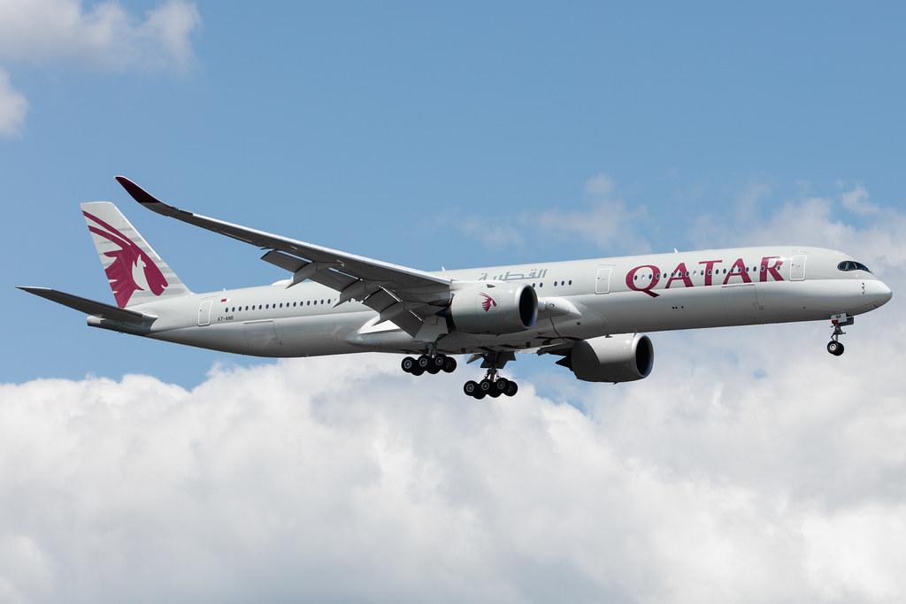Frankfurt Airport: Qatar Airways (QR / QTR) |  Airbus A350-1041 A35K | A7-ANR | MSN 399