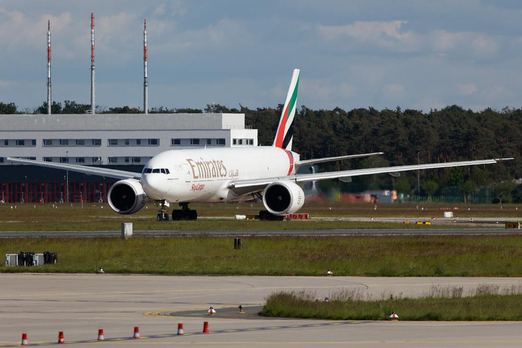 Frankfurt Airport: Emirates SkyCargo (EK / UAE) | Operator: Emirates |  Boeing 777-F1H B77L | A6-EFM | MSN 42231